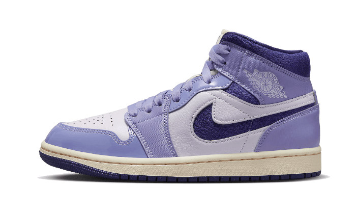 Air Jordan 1 Mid Purple Chenille