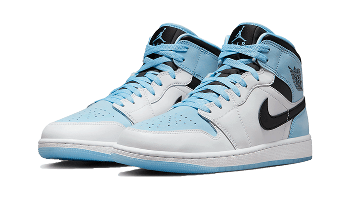 Air Jordan 1 Mid SE Ice Blue Black