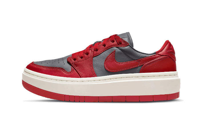 Air Jordan 1 Low Elevate Dark Grey Varsity Red