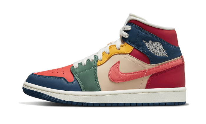 Air Jordan 1 Mid SE Multi - color