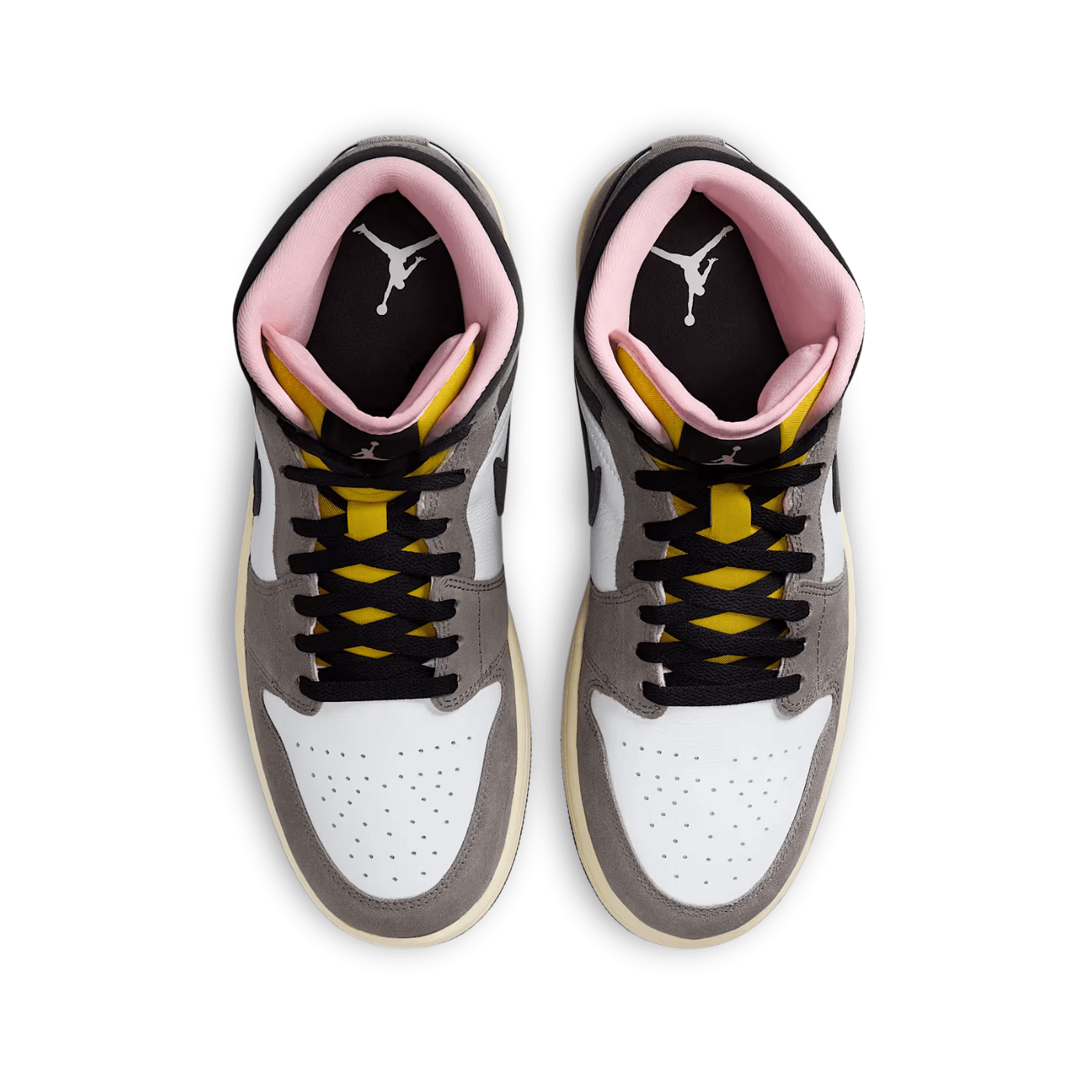 Air Jordan 1 Mid SE Dark Sulphur Oil Grey
