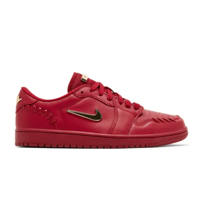 Air Jordan Jordan 1 Low Method of Make Gym Red Metallic Gold (Women's)