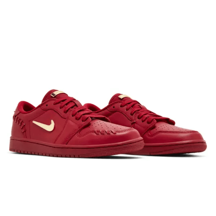 Air Jordan Jordan 1 Low Method of Make Gym Red Metallic Gold (Women's)