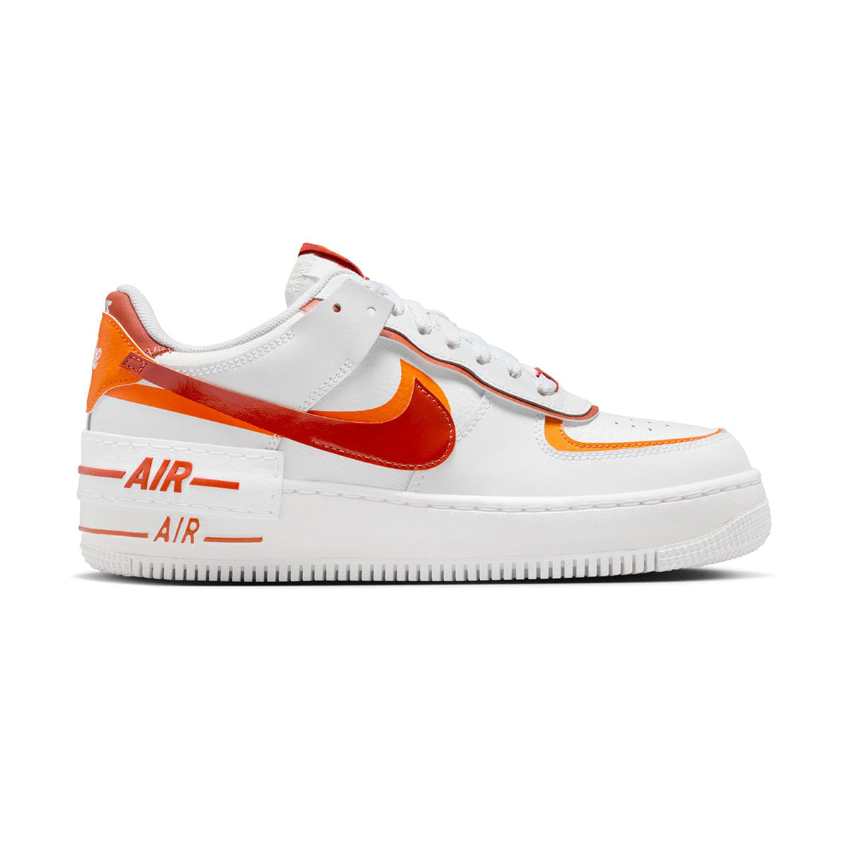 Nike Wmns Air Force 1 Shadow WHITE/DARK RUSSET/BRIGHT CERAMIC