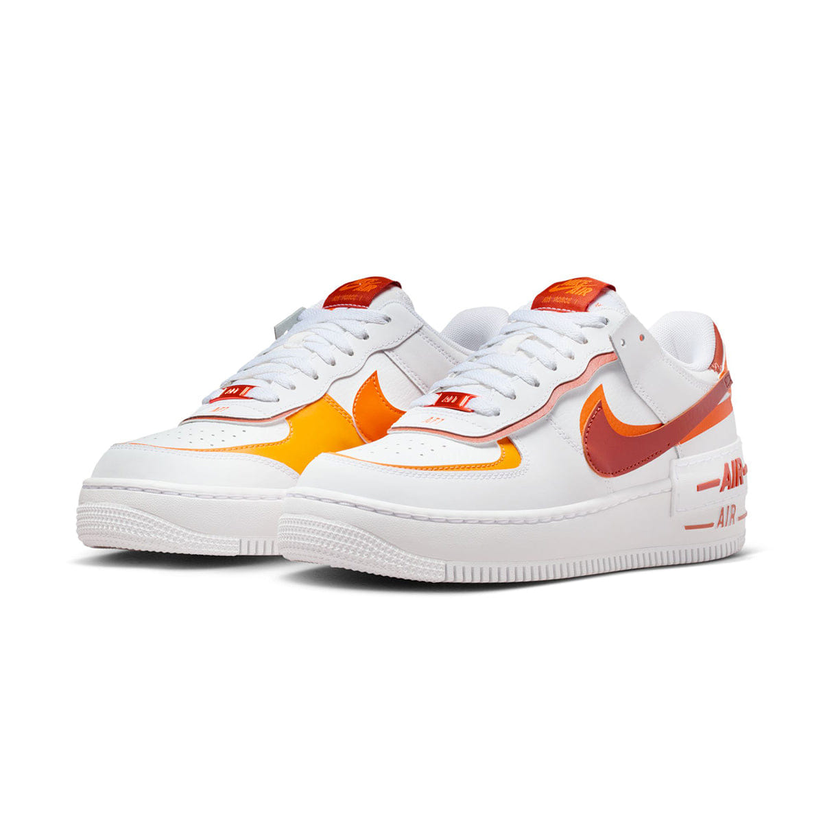 Nike Wmns Air Force 1 Shadow WHITE/DARK RUSSET/BRIGHT CERAMIC