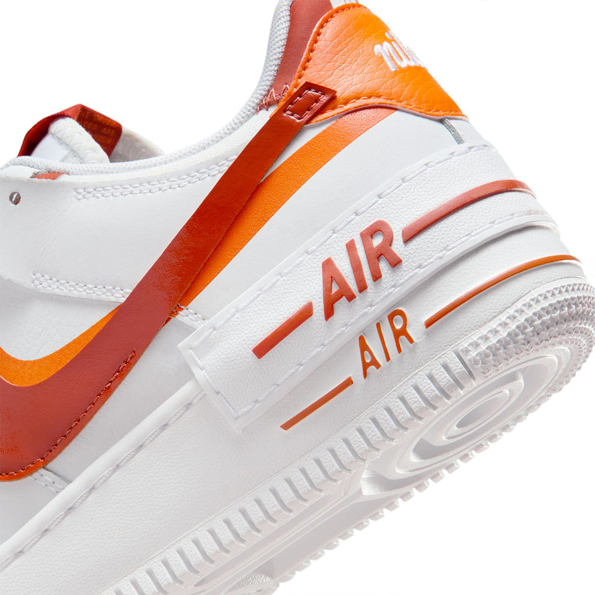Nike Wmns Air Force 1 Shadow WHITE/DARK RUSSET/BRIGHT CERAMIC
