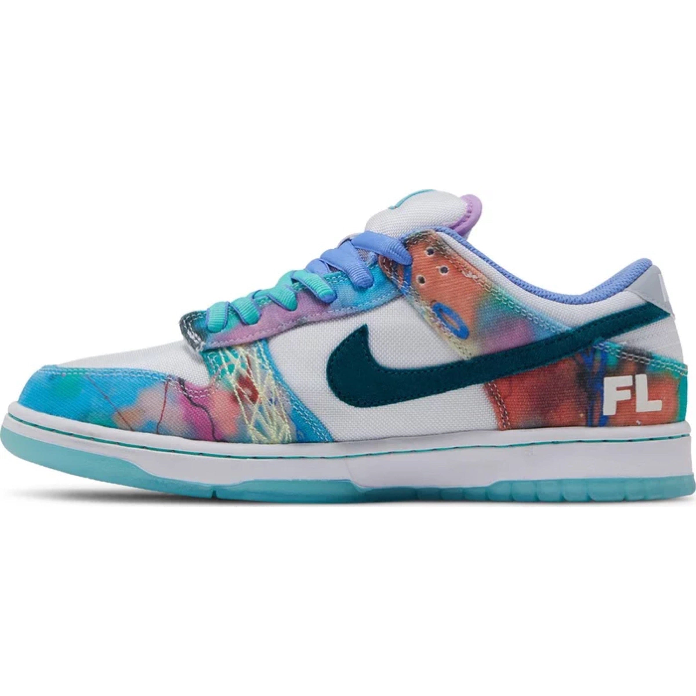 Nike Futura Laboratories x Nike SB Dunk Low Bleached Aqua