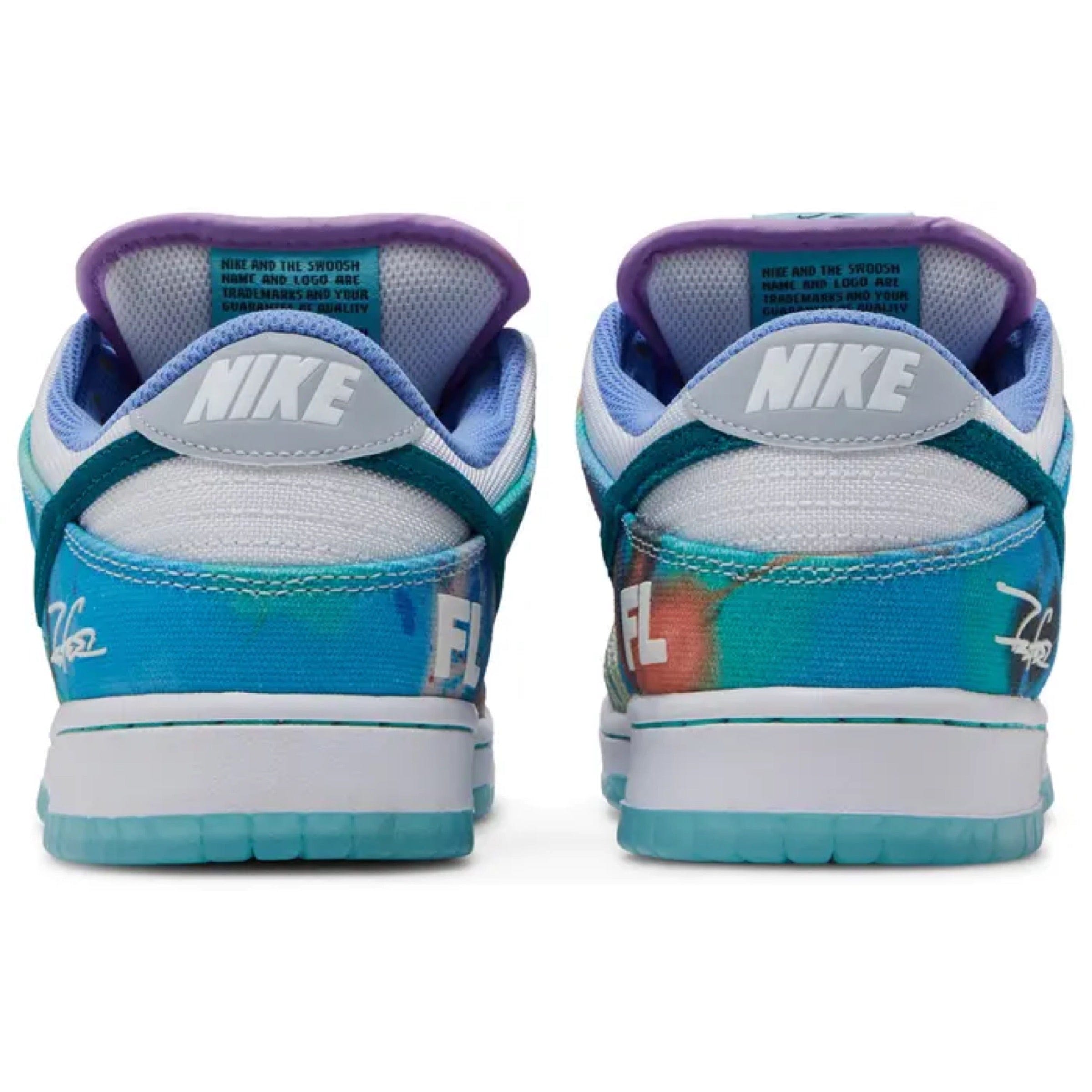 Nike Futura Laboratories x Nike SB Dunk Low Bleached Aqua
