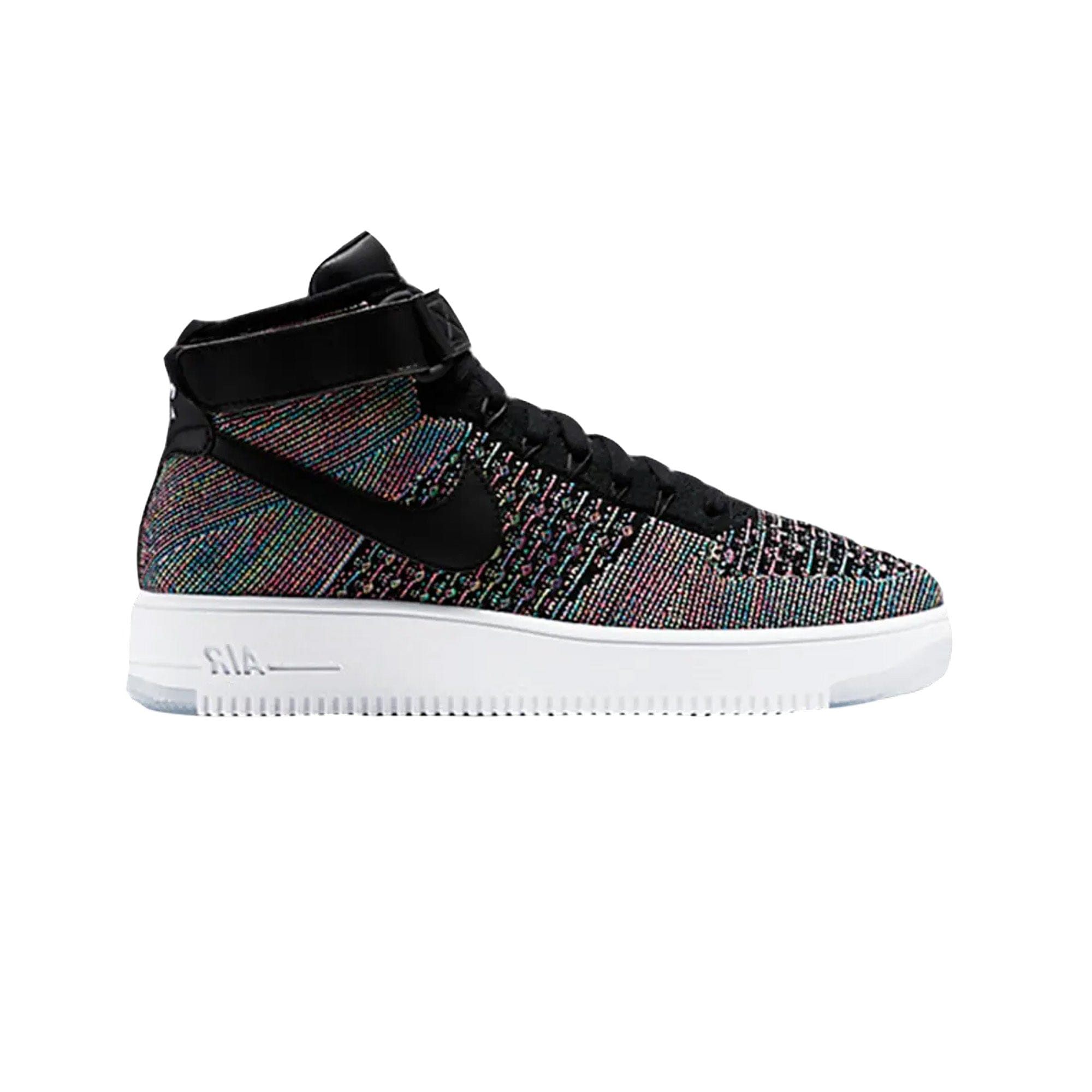 Nike Air Force 1 Mid Flyknit Multi - Color Black (2016)