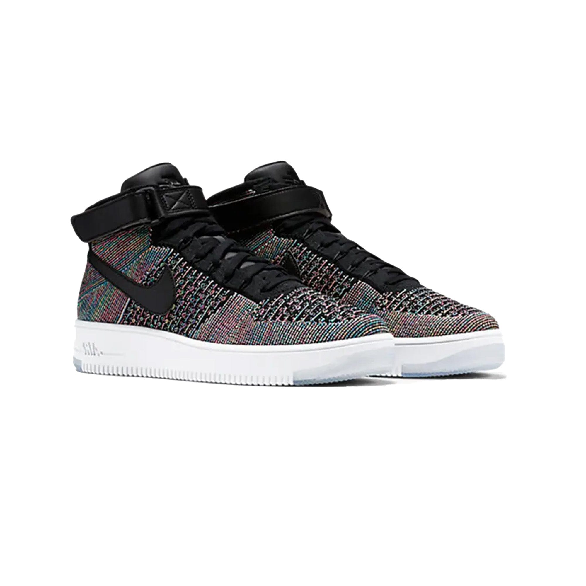 Nike Air Force 1 Mid Flyknit Multi - Color Black (2016)