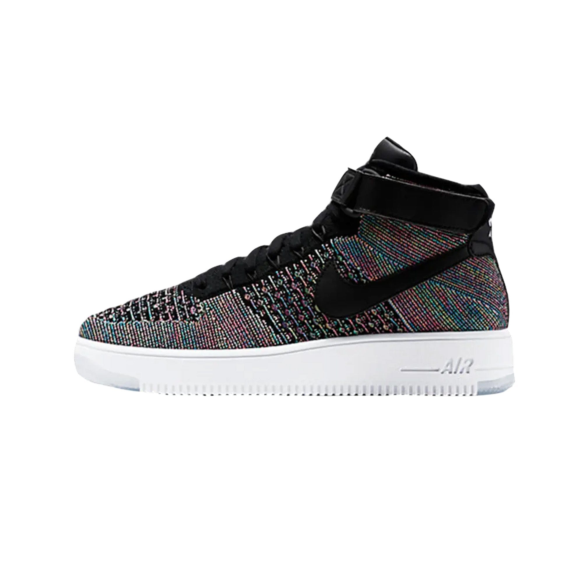 Nike Air Force 1 Mid Flyknit Multi - Color Black (2016)