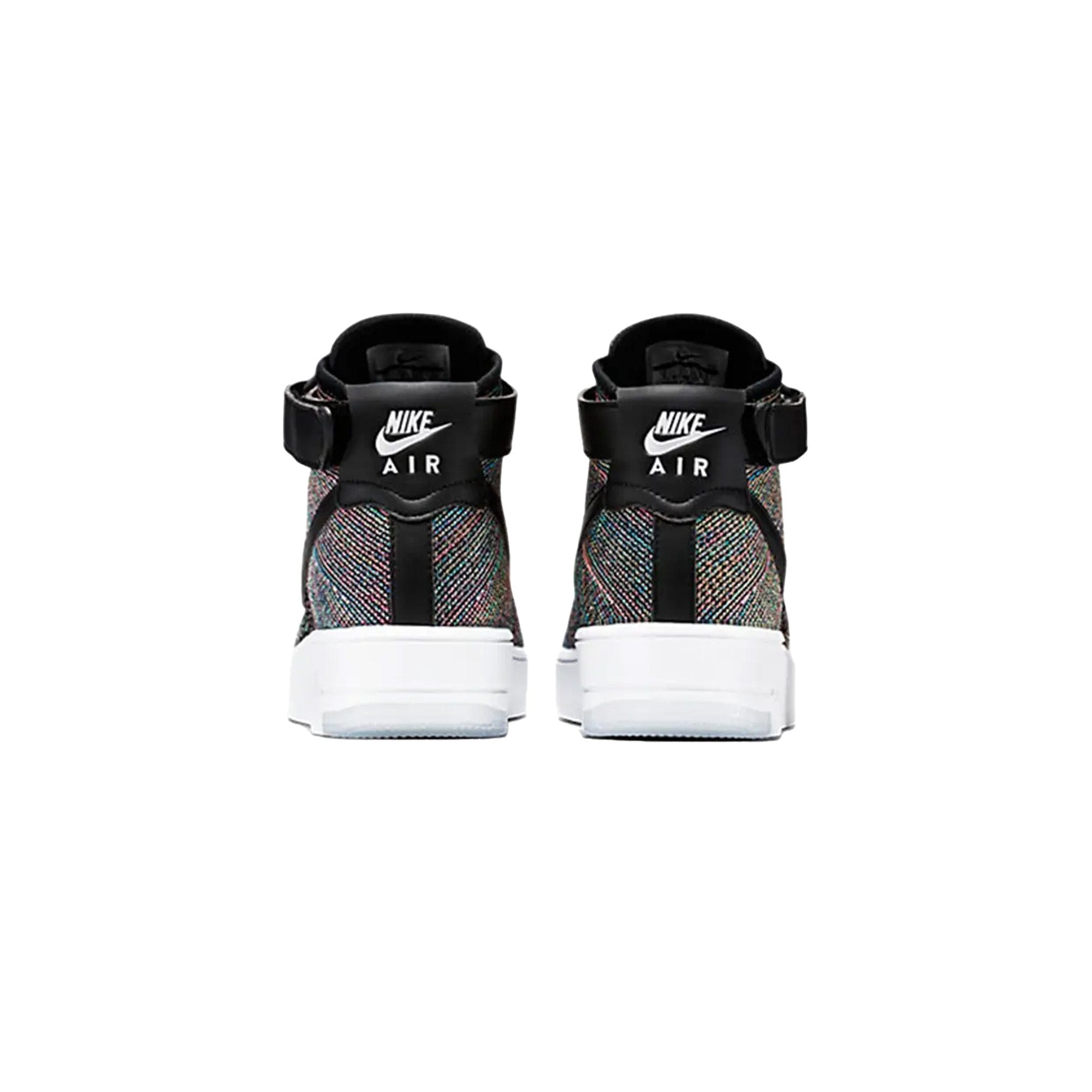 Nike Air Force 1 Mid Flyknit Multi - Color Black (2016)