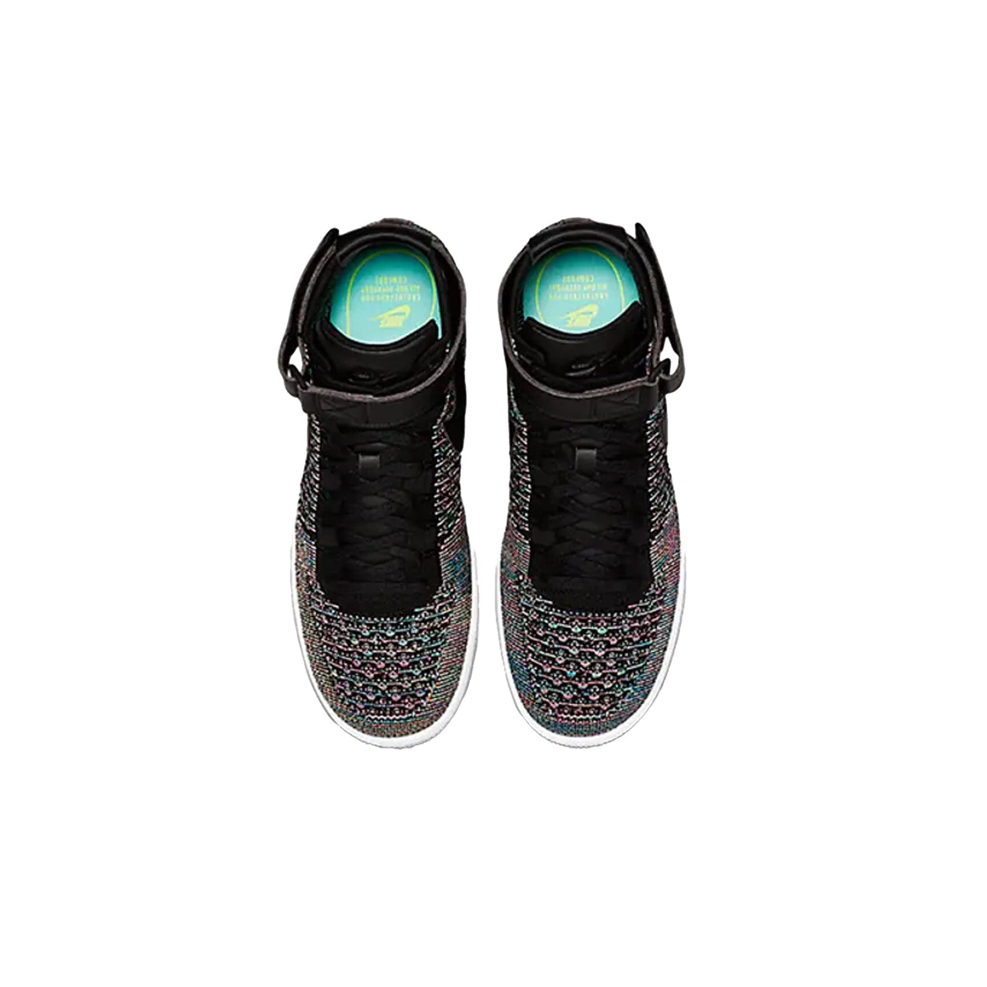 Nike Air Force 1 Mid Flyknit Multi - Color Black (2016)