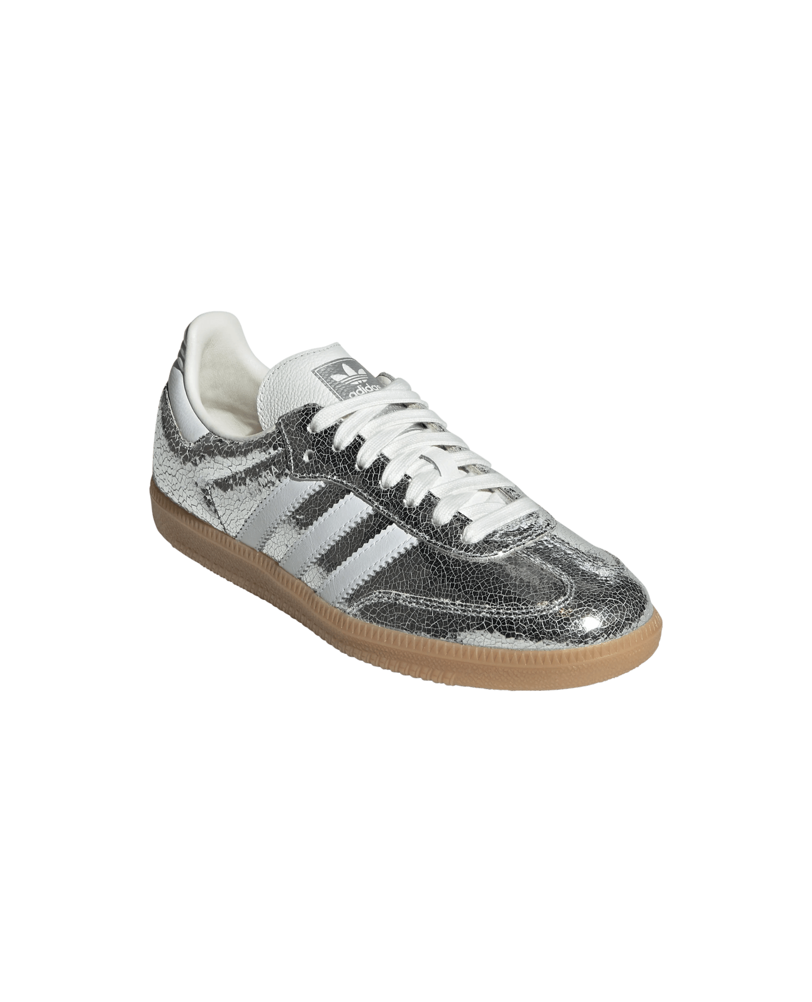 adidas Samba OG Women (Silver Metallic/Footwear White/Core White)