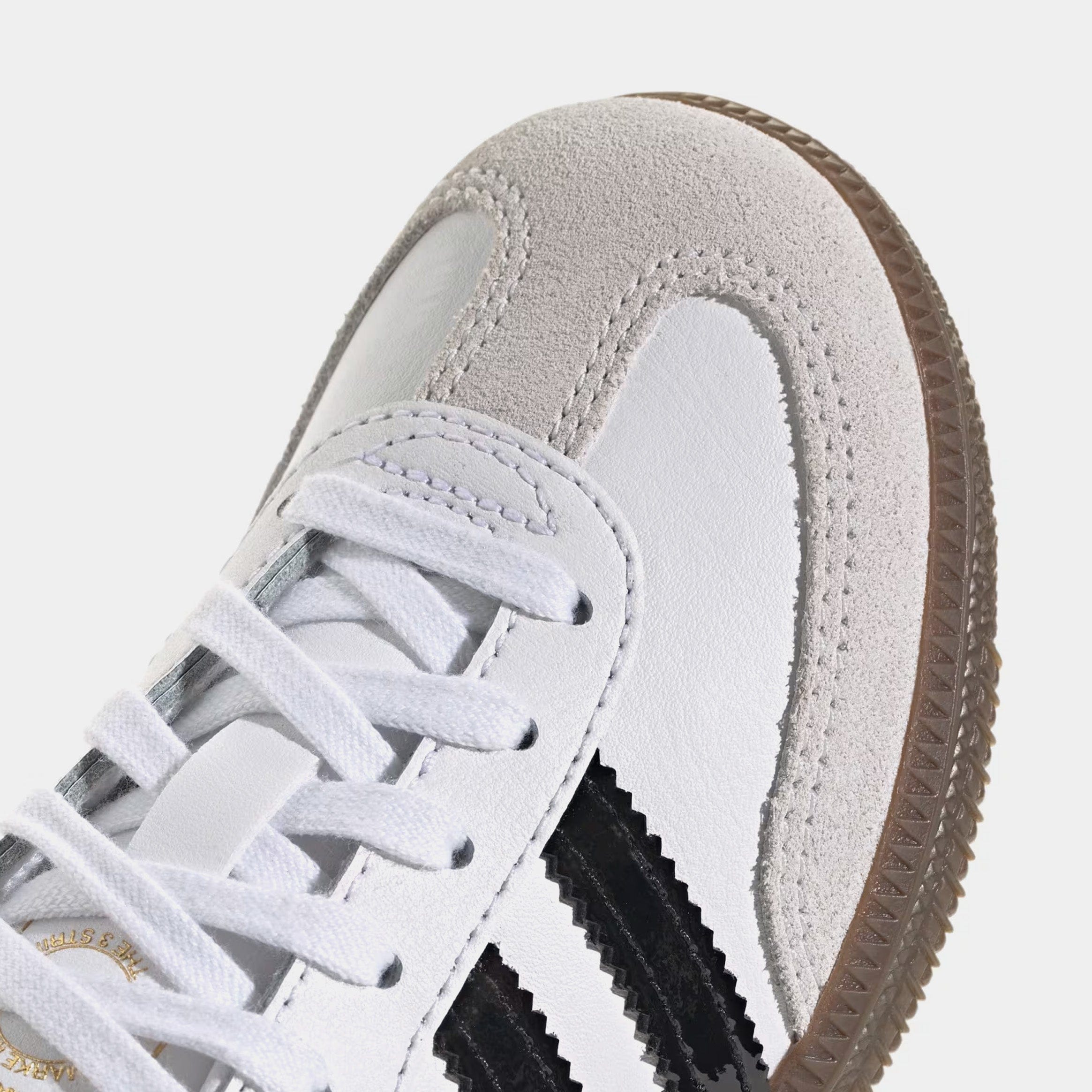 adidas Samba OG Preschool Lifestyle Shoes (Cloud White/Core Black/Gum)