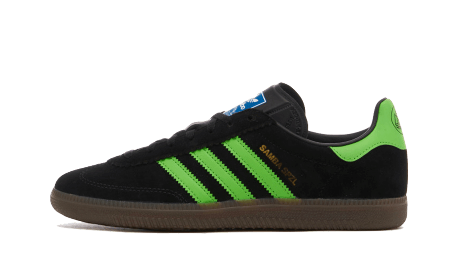 adidas Samba Deco SPZL Core Black Lucid Lime