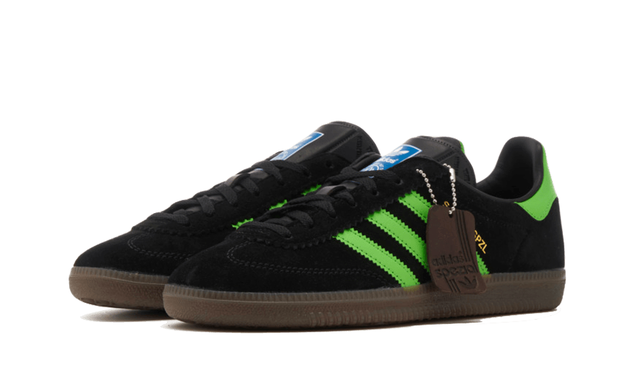 adidas Samba Deco SPZL Core Black Lucid Lime
