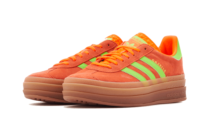 adidas Gazelle Bold Solar Orange Solar Green
