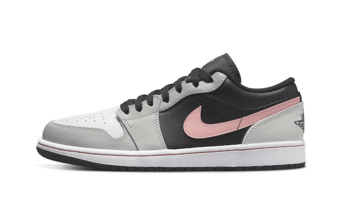 Air Jordan 1 Low Black Grey Pink