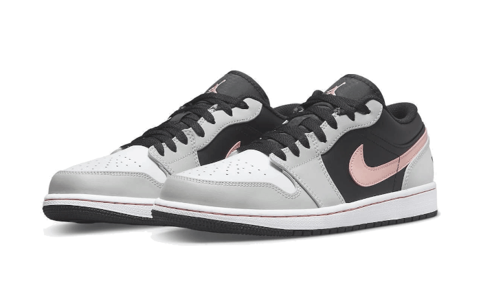 Air Jordan 1 Low Black Grey Pink