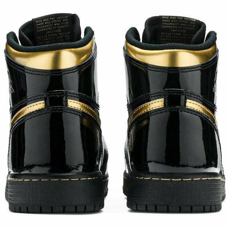 Air Jordan 1 High Black Metallic Gold