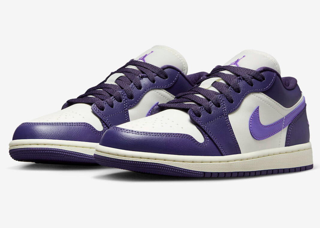 Air Jordan Jordan 1 Low Sky J Purple (W) Sneakers — Off Kicks