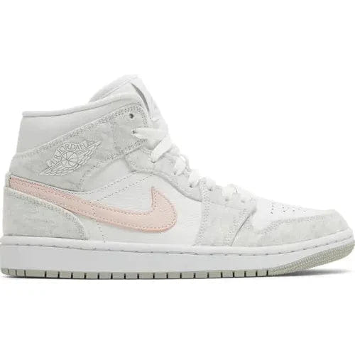 Air Jordan 1 Mid Light Iron Ore Pink Grey Sneakers India