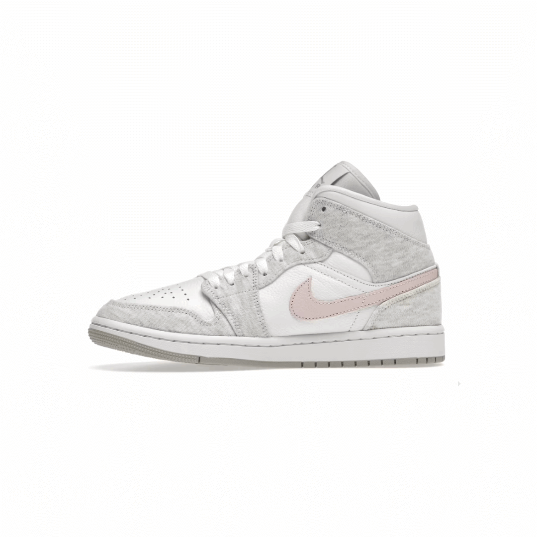 Air Jordan 1 Mid Light Iron Ore Pink Grey Sneakers India