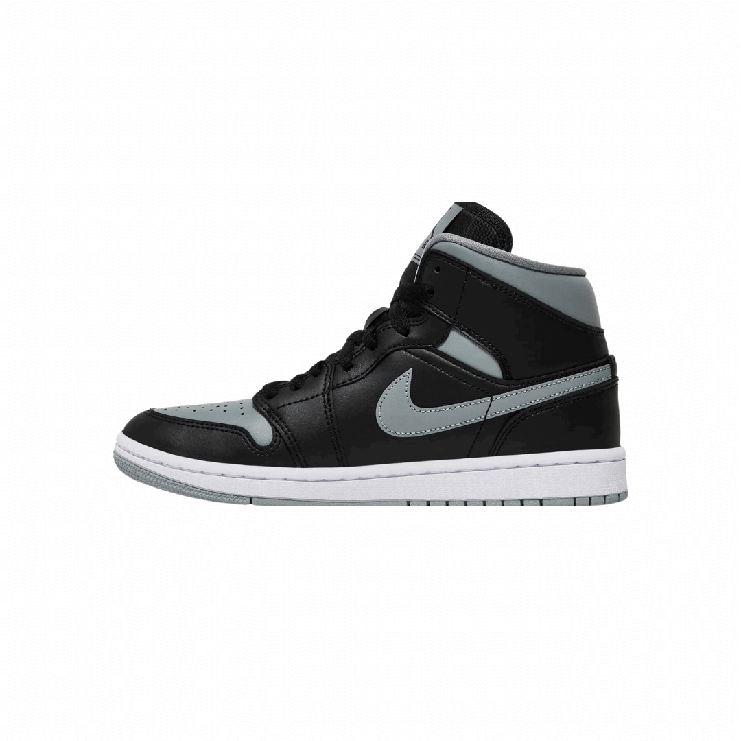 Air Jordan 1 Mid Shadow Black Grey Sneakers India