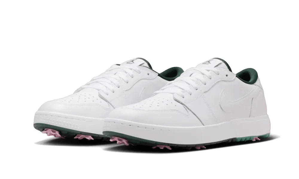 Air Jordan 1 Low Golf Spiked White Fir Elemental Pink