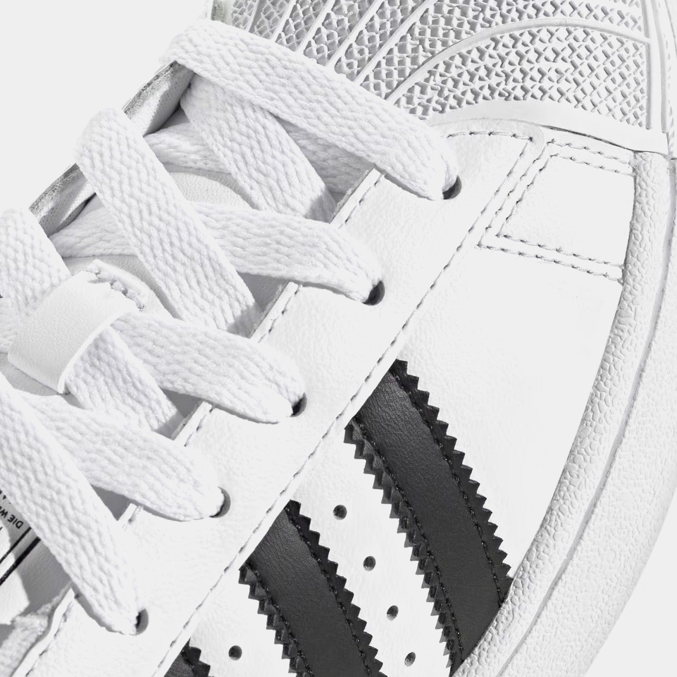 adidas Superstar II Grade School Lifestyle Shoes (White/Black)