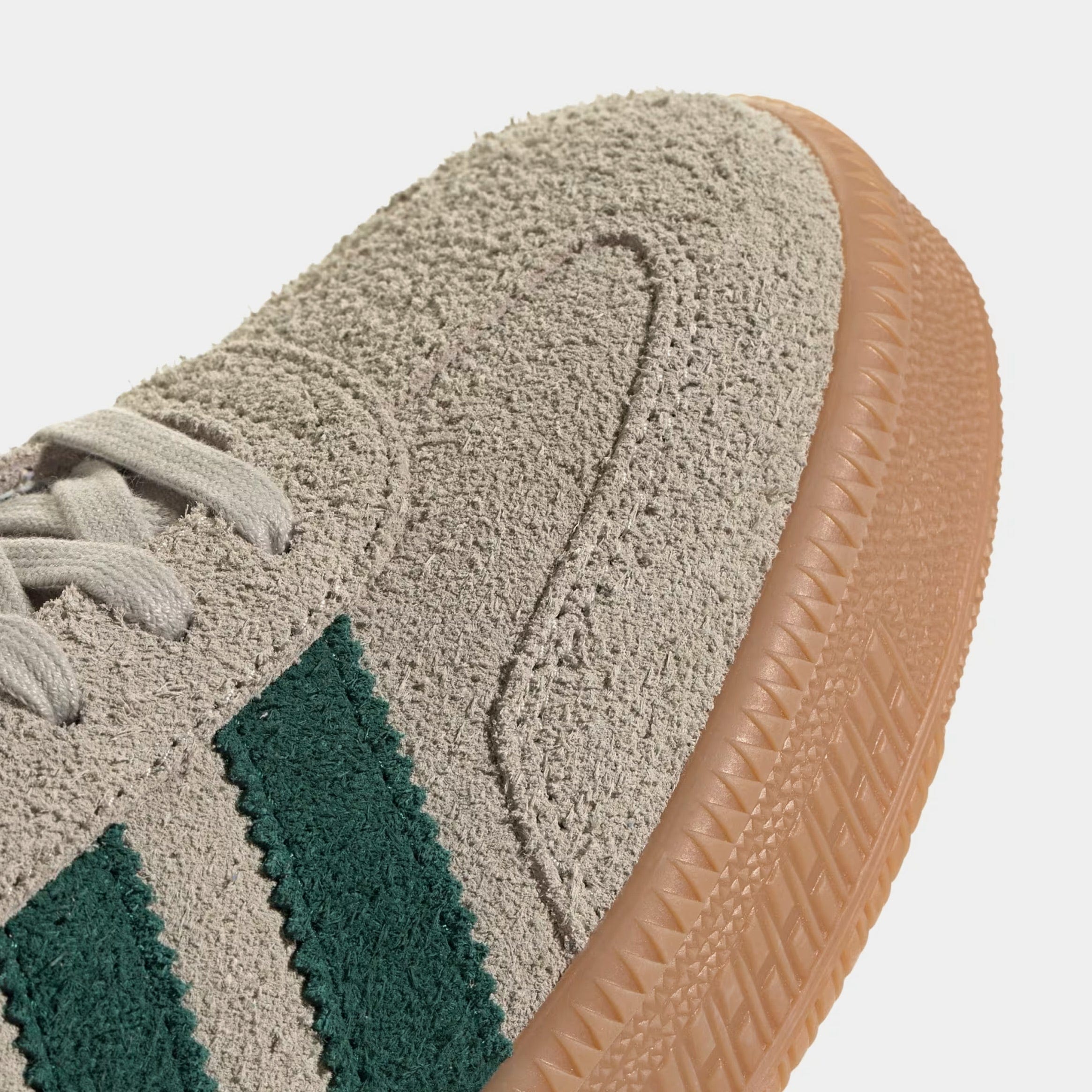 adidas Samba XLG Mens Lifestyle Shoes (Putty Grey/Collegiate Green/Gum) Final Sale