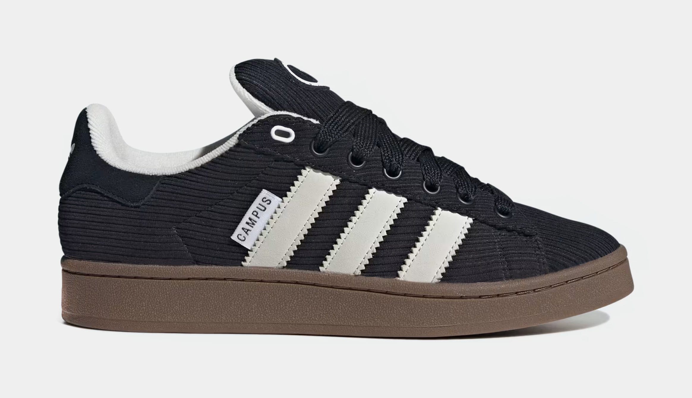 adidas Campus 00s Mens Lifestyle Shoes (Core Black/White/Gum)
