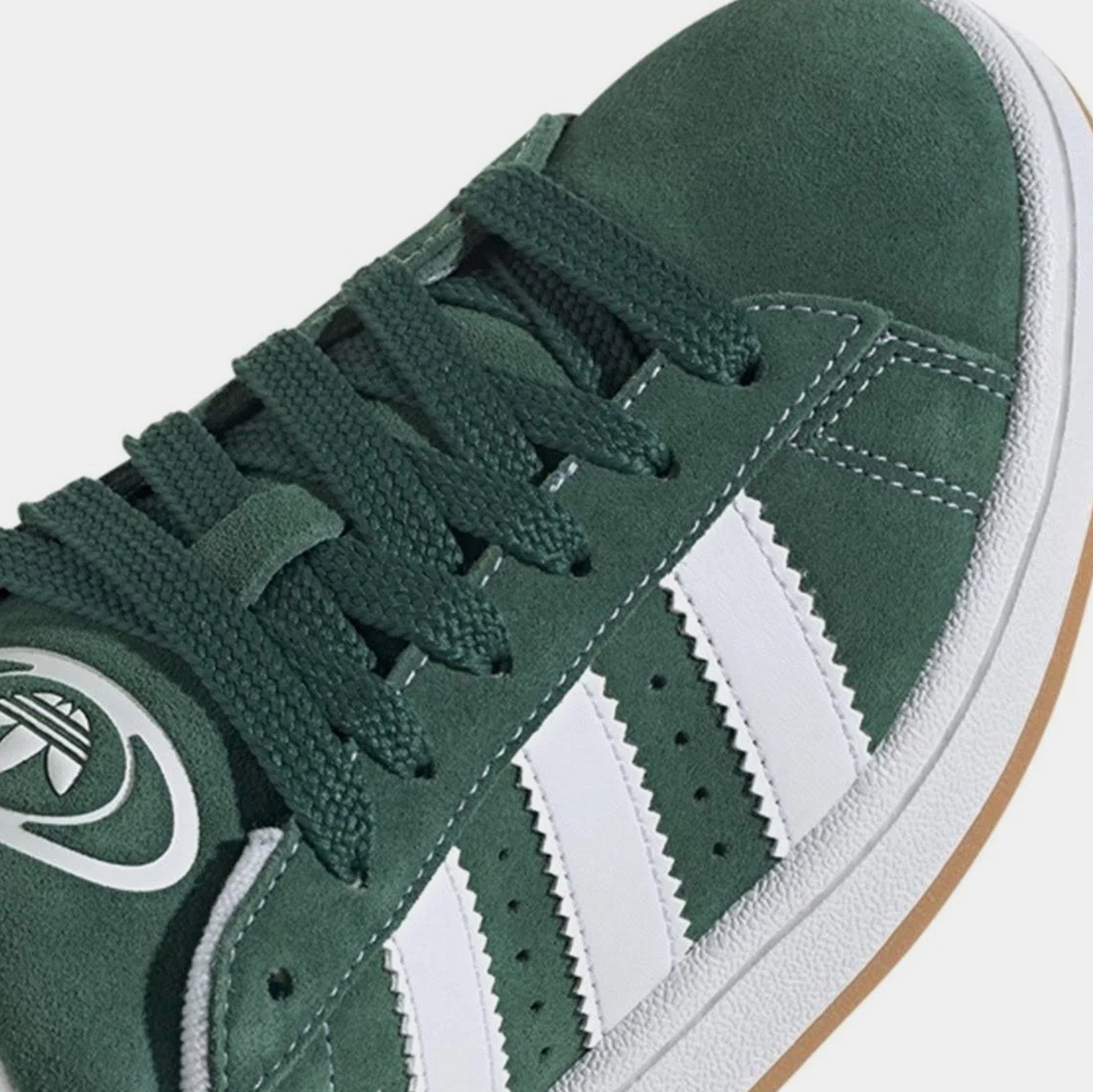 adidas Campus 00s Grade School Lifestyle Shoes (Dark Green)