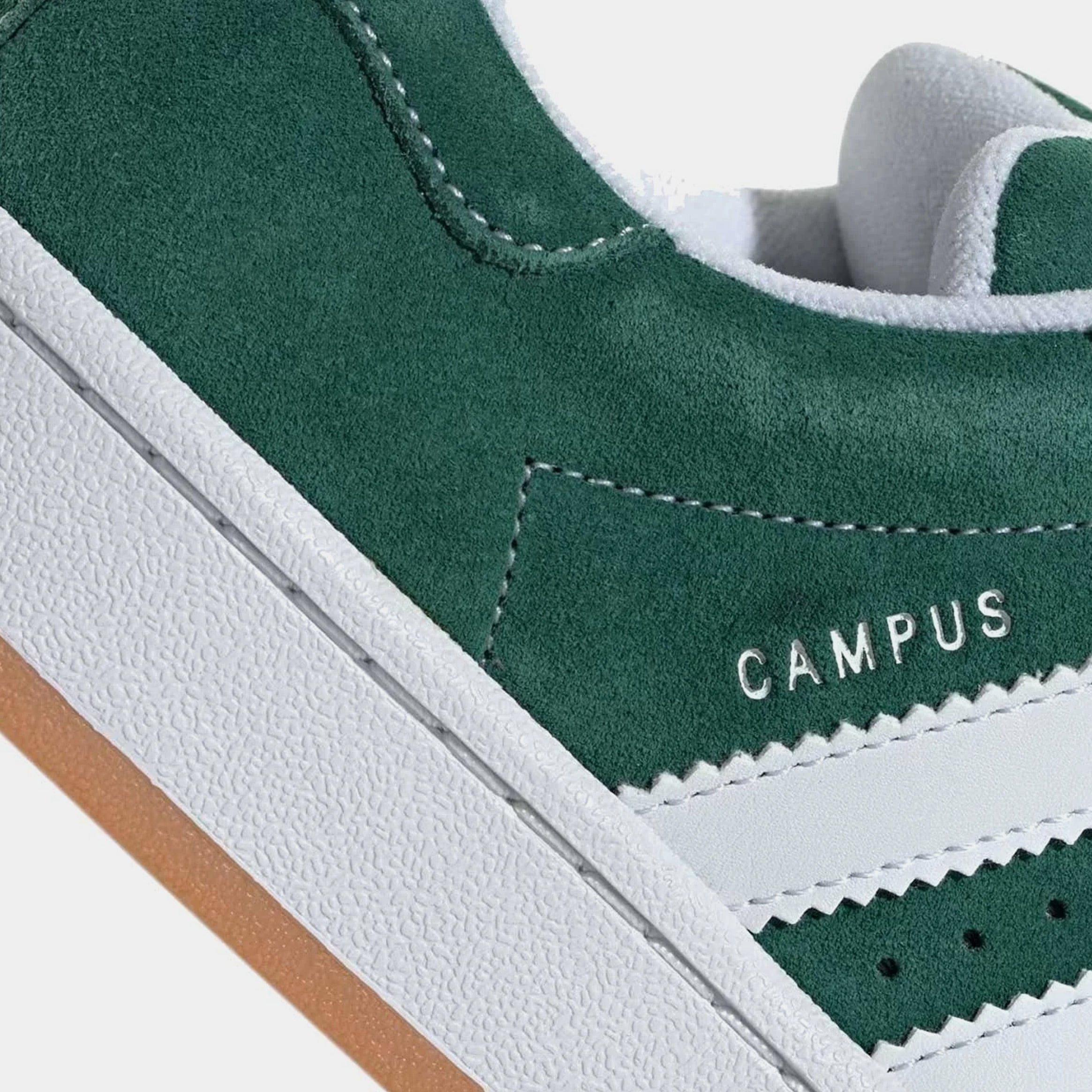 adidas Campus 00s Grade School Lifestyle Shoes (Dark Green)