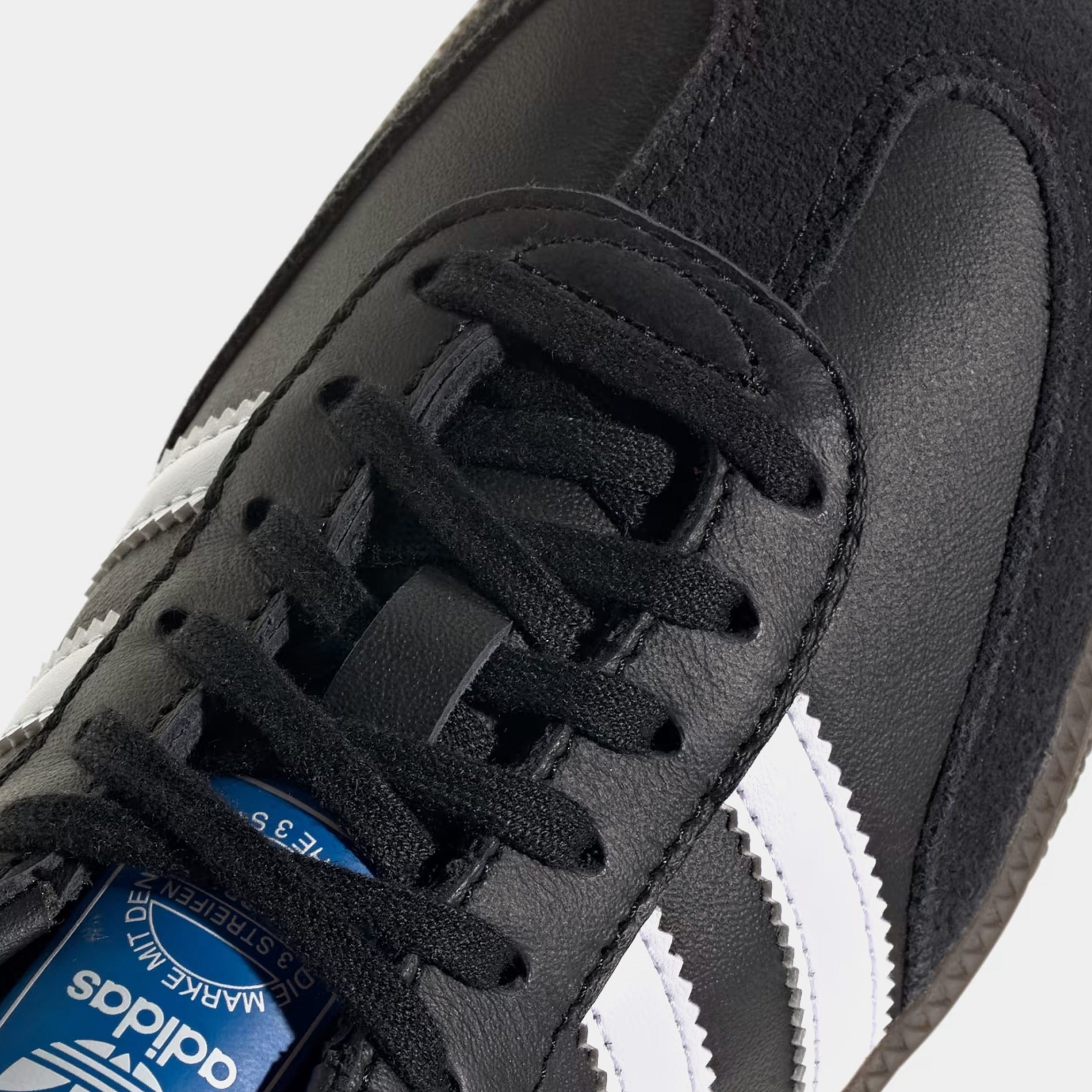 adidas Samba OG Grade School Lifestyle Shoes (Black)