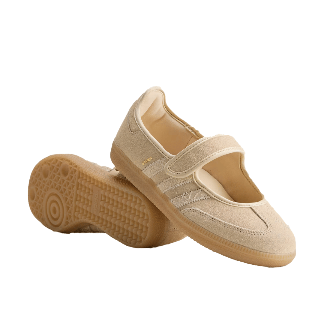 adidas WOMEN'S SAMBA JANE SHOES SAND STRATA