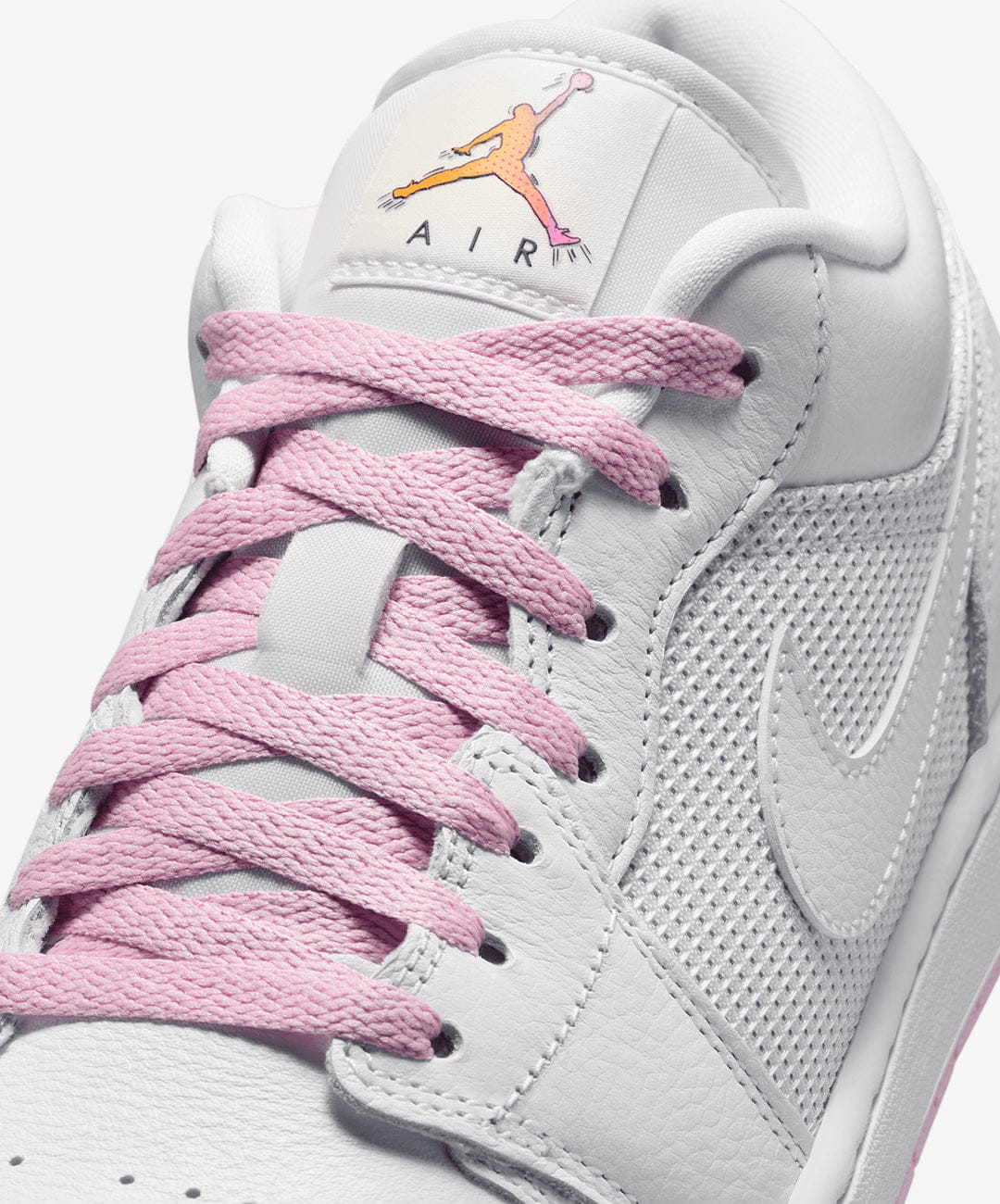 Air Jordan JORDAN | AIR JORDAN 1 LOW SE { SUMMIT WHITE/SILVER - LT ARCTIC PINK