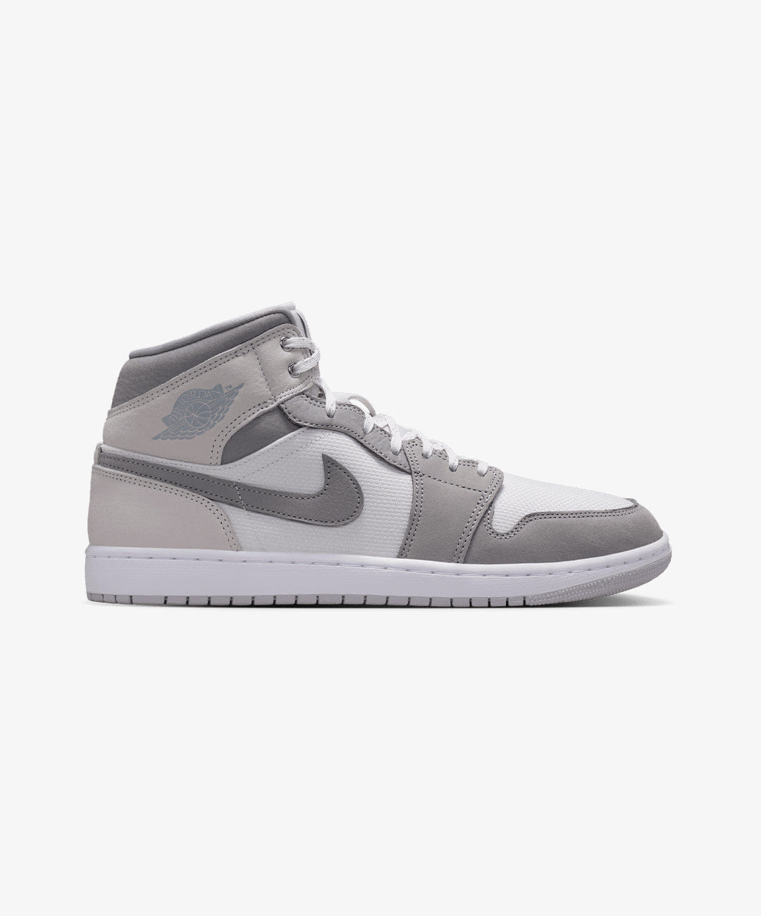 Air Jordan JORDAN | AIR JORDAN 1 MID SE { SUMMIT WHITE/LT SMOKE GREY - PHANTOM - SAIL