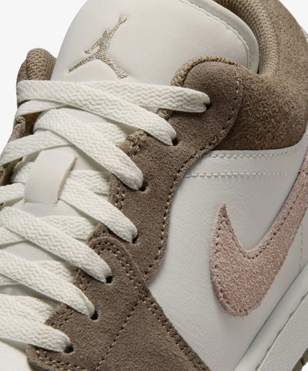 Air Jordan JORDAN | AIR JORDAN 1 LOW { OLIVE GREY/ENIGMA STONE - SUMMIT WHITE