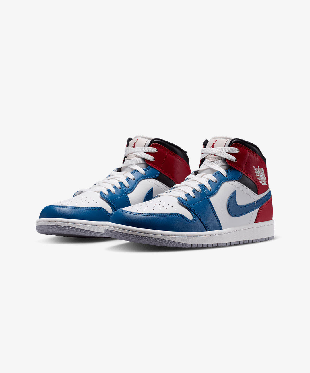 Air Jordan JORDAN | AIR JORDAN 1 MID {TRUE BLUE/SUMMIT WHITE - VARSITY RED - BLACK