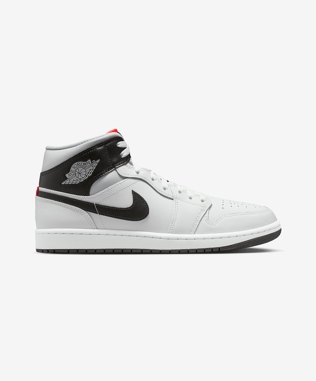 Air Jordan JORDAN | AIR JORDAN 1 MID { SUMMIT WHITE/BLACK - NEUTRAL GREY