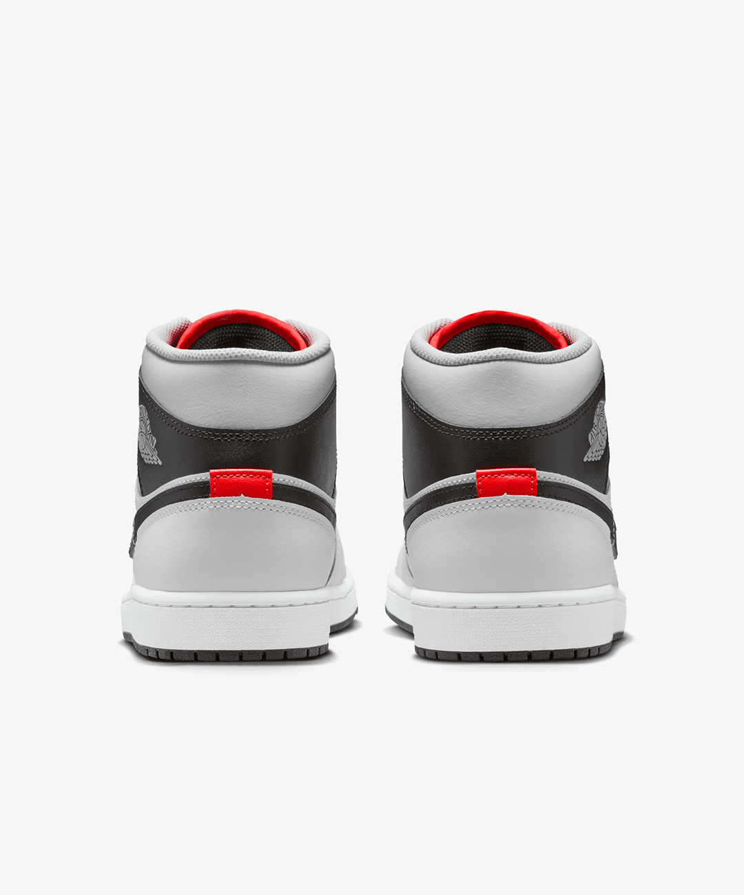 Air Jordan JORDAN | AIR JORDAN 1 MID { SUMMIT WHITE/BLACK - NEUTRAL GREY