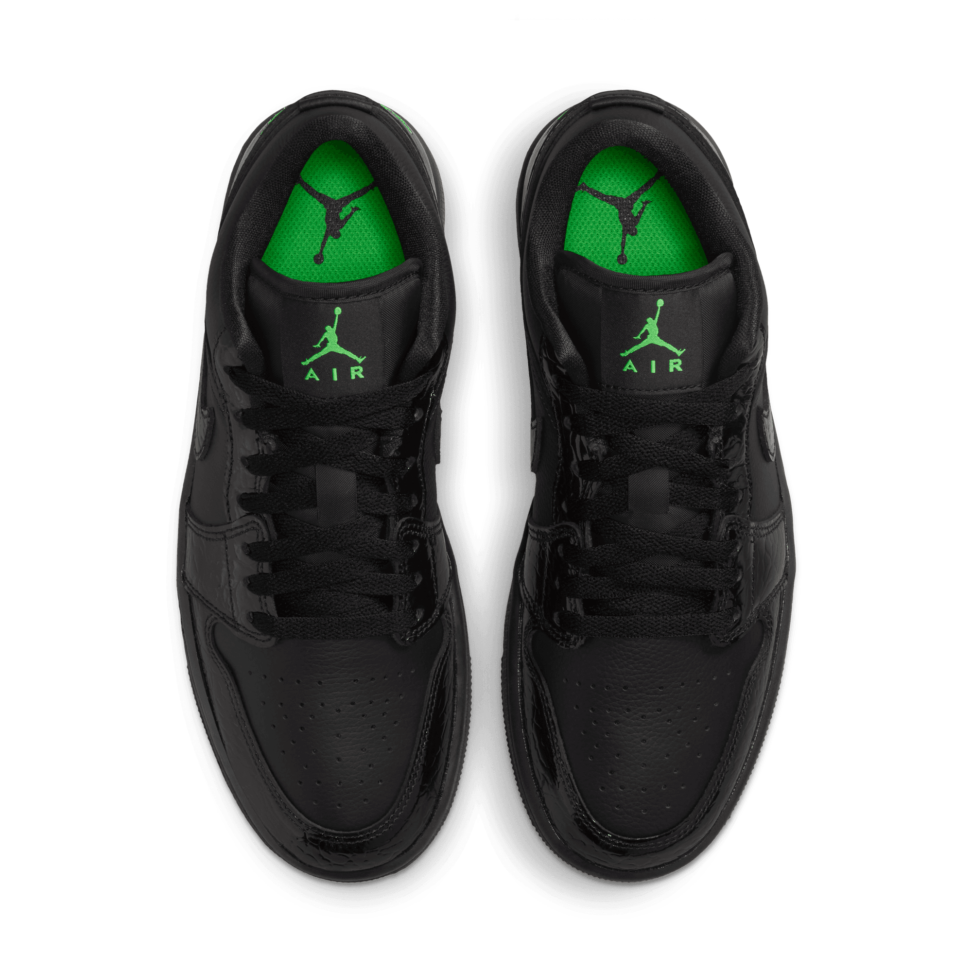 Air Jordan WMNS AIR JORDAN 1 LOW SE - BLACK / SCREAM GREEN