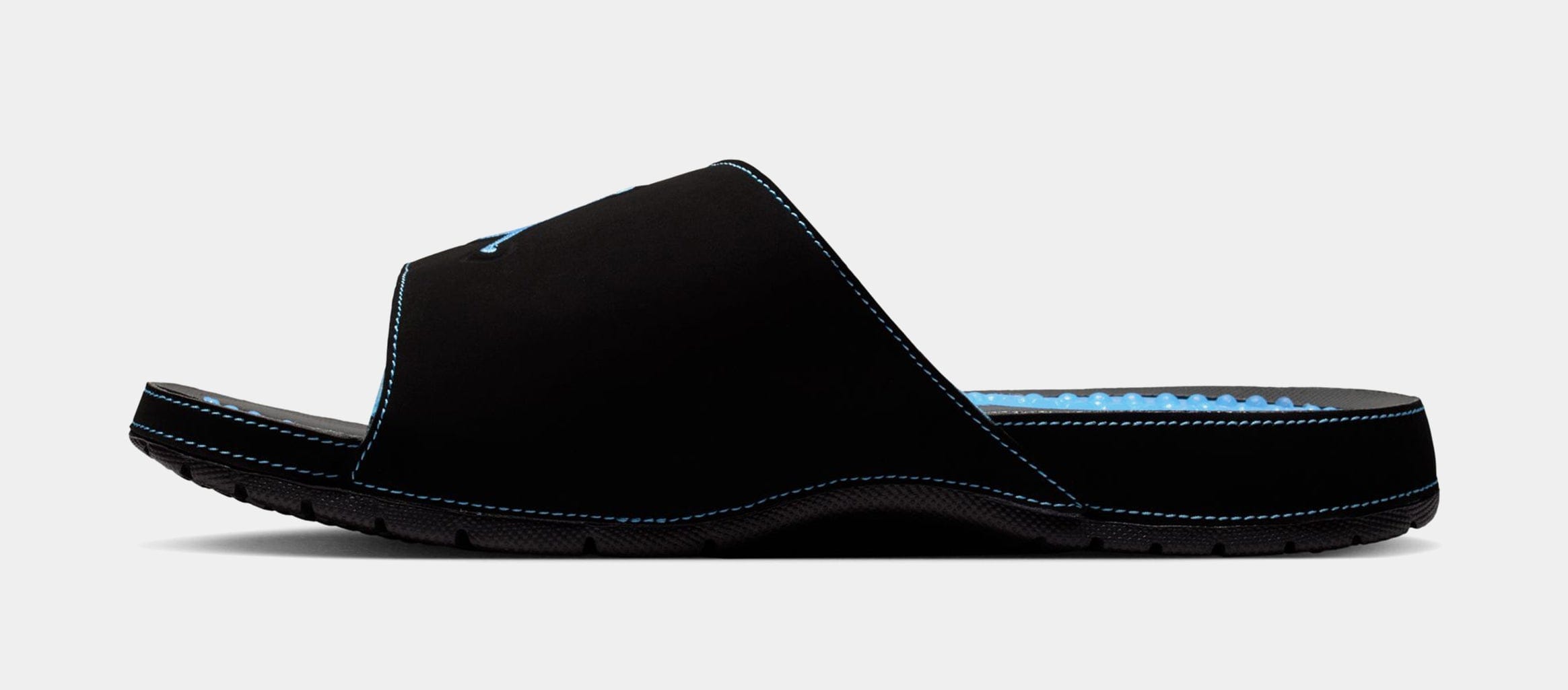 Air Jordan Hydro 5 Retro Mens Sandals (Black/University Blue/White)
