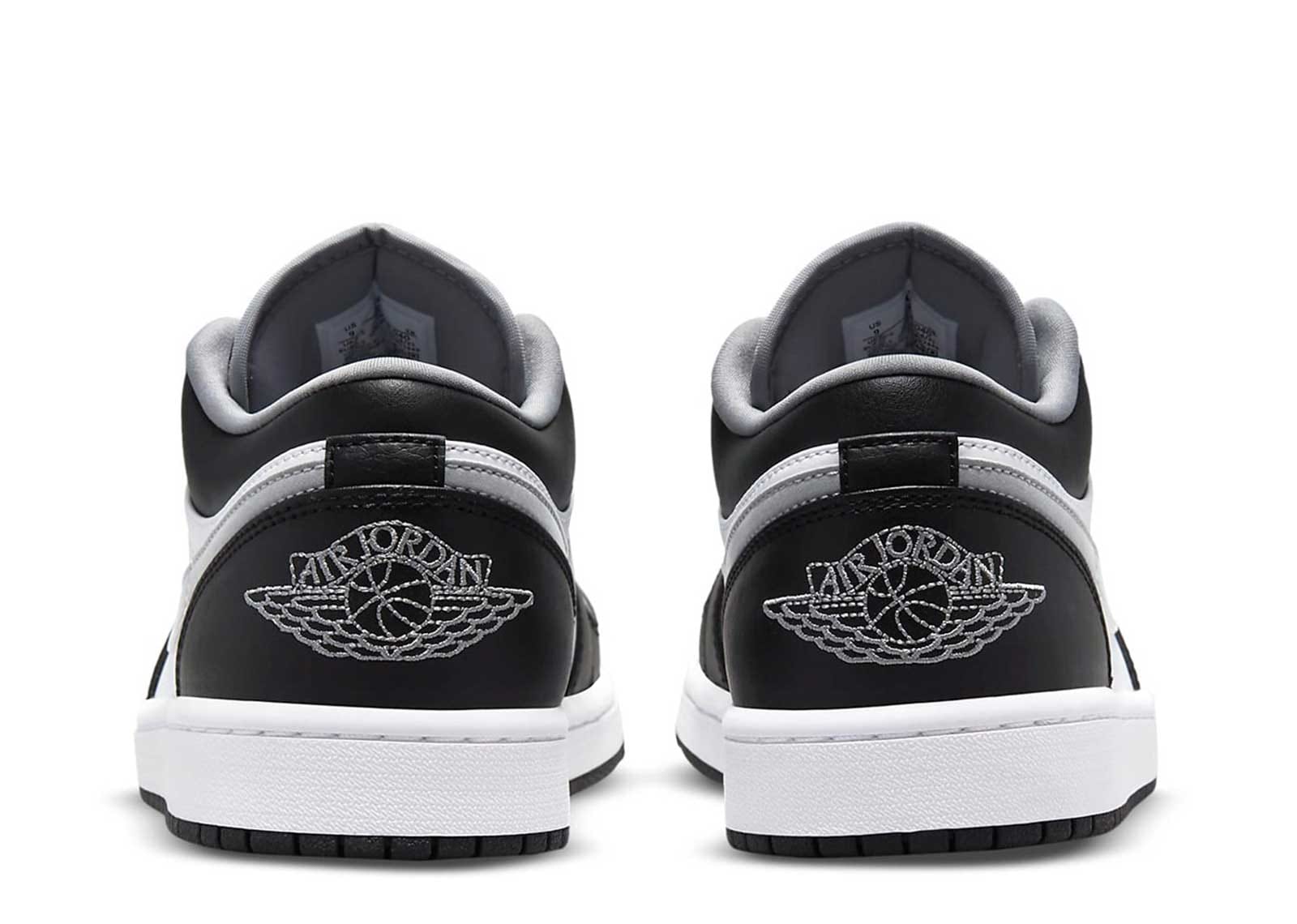 Air Jordan 1 Low Black White Grey