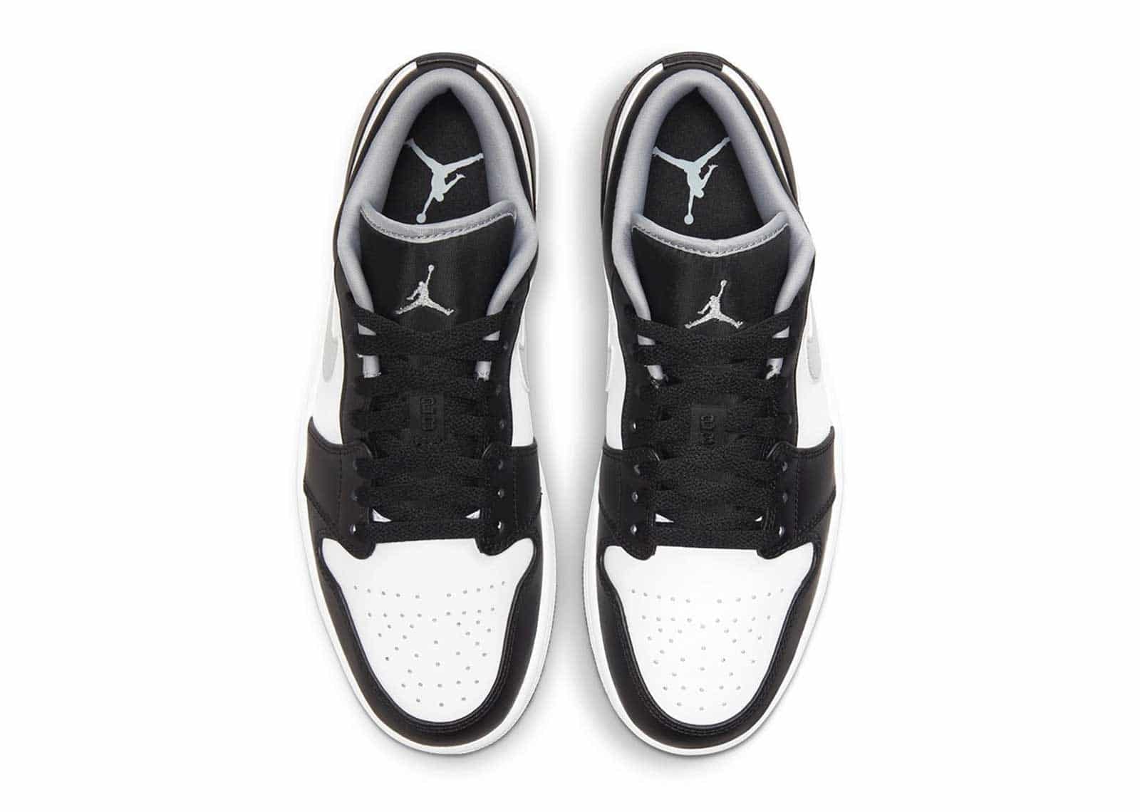 Air Jordan 1 Low Black White Grey