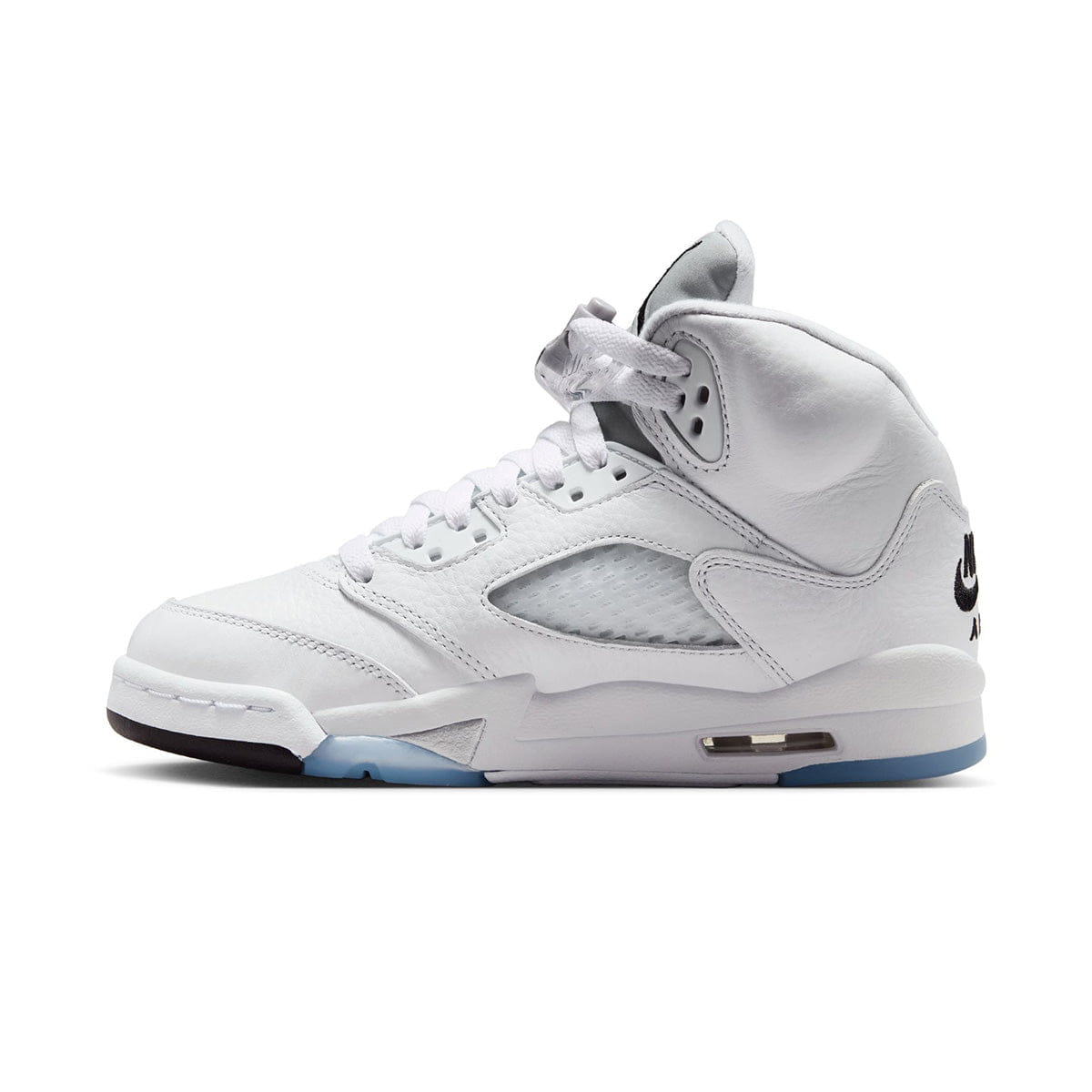 Air Jordan 5 Retro OG Grade School White Metallic