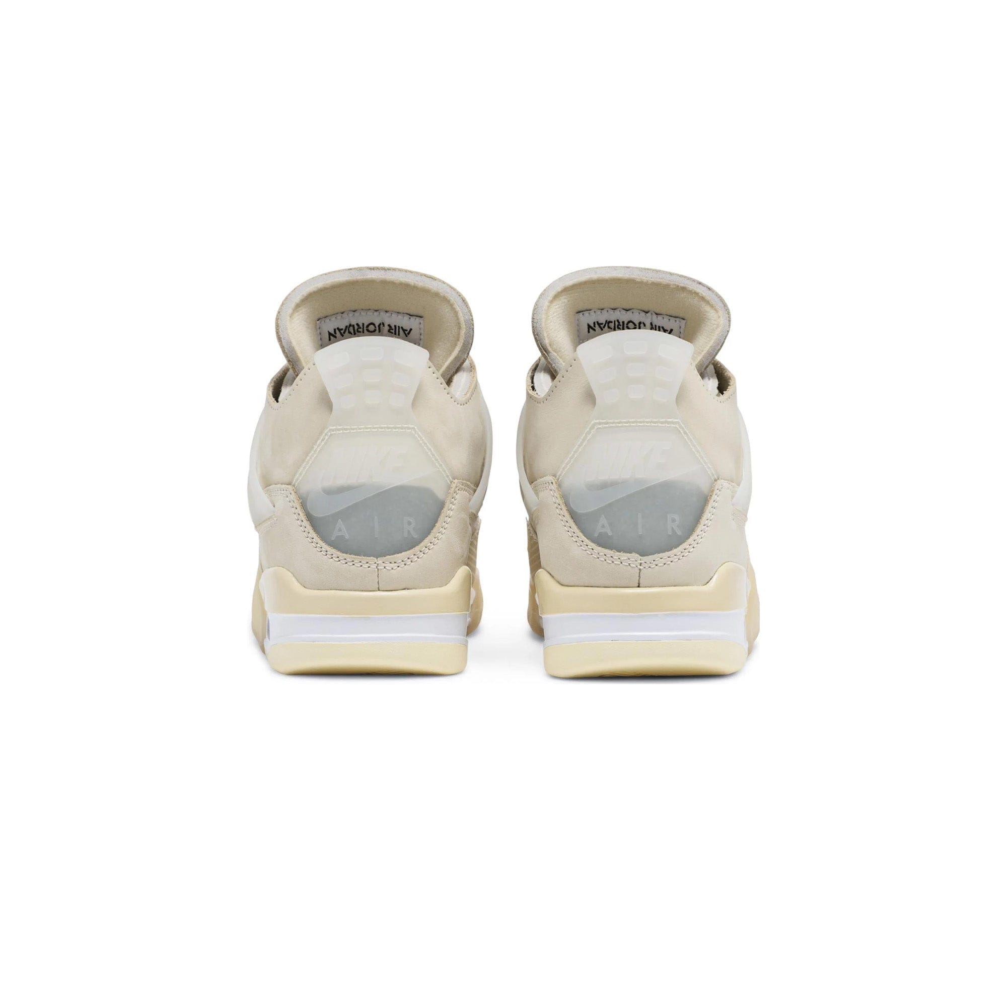 Air Jordan 4 x Off - White W Sail