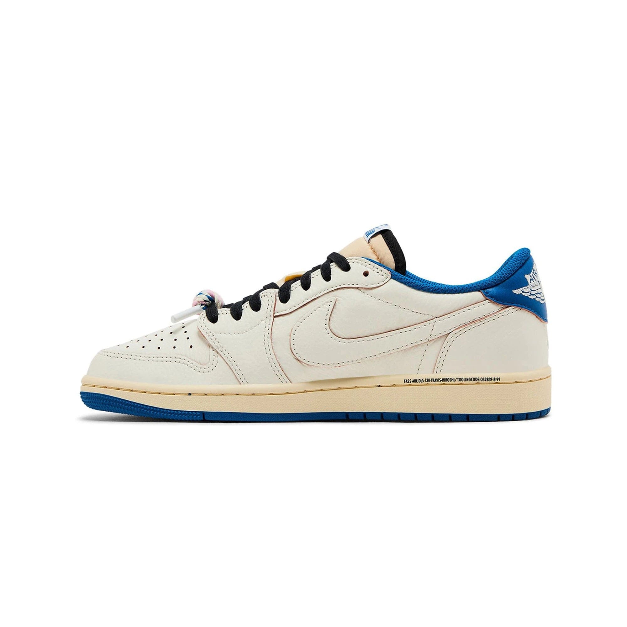 Air Jordan 1 Retro Low OG SP Fragment x Travis Scott Sail / Military Blue (2025)